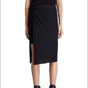 Allsaints Womens Black Skirt